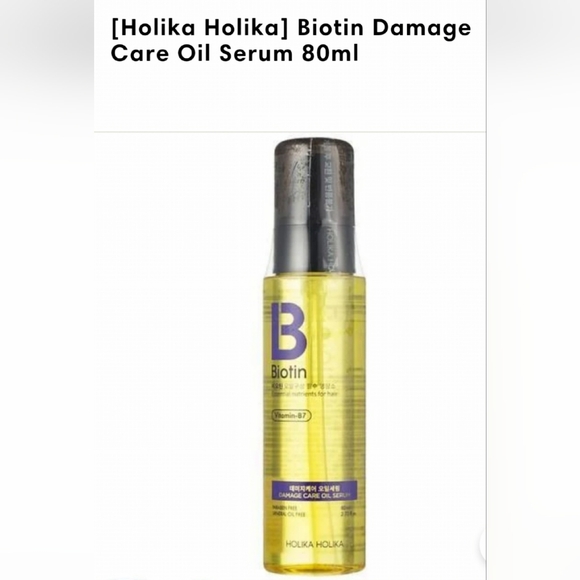 HOLIKA BIOTIN Damage Care Oil HAIR serum - Picture 1 of 3